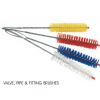 Twisted in Wire Valve Brushes (White, 1 1/2" Dia.)